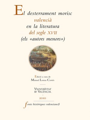 cover image of El desterrament morisc valencià en la literatura del segle XVII